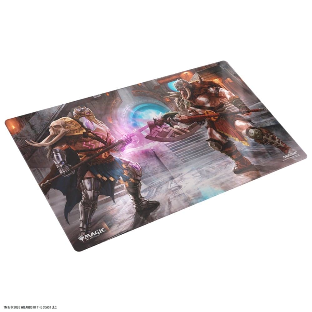Reality Fracture Shiny Playmat - Garruk, Veiled butcher / Garruk, Curse Breaker - Gamegenic