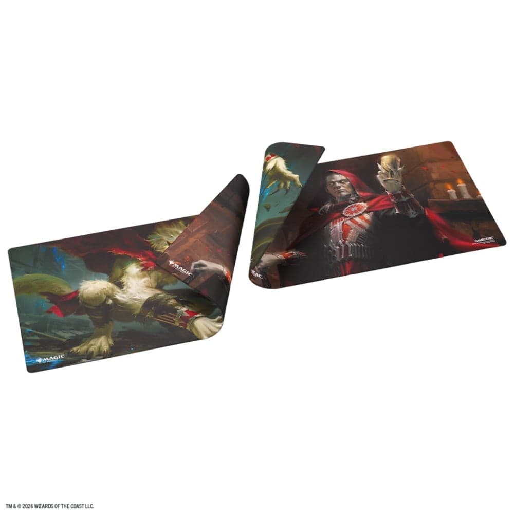 Reality Fracture Double-Sided Playmat - Edgar, Ancient Bloodlord/ Edgar, Moonlit Sovereign - Gamegenic