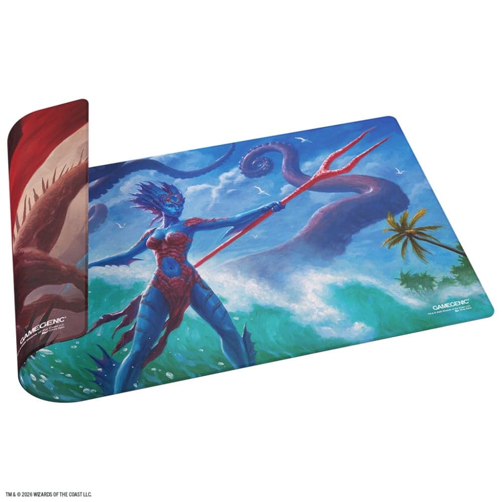 Reality Fracture Double-Sided Playmat - Kiora of Salt and Sand / Kiora of Fire and Ashes - Gamegenic