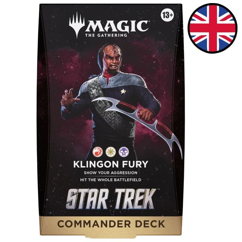Star Trek Commander Deck - Klingon Fury -  Magic EN