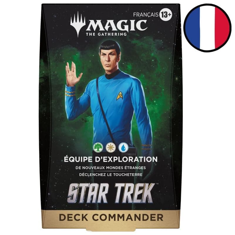 Star Trek Commander Deck - Équipe d'exploration -  Magic FR