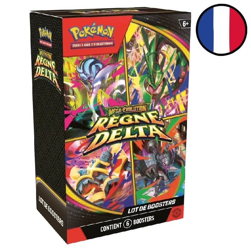 Mega Evolution – Delta Reign [ME06] 6-booster Bundle - Pokémon FR