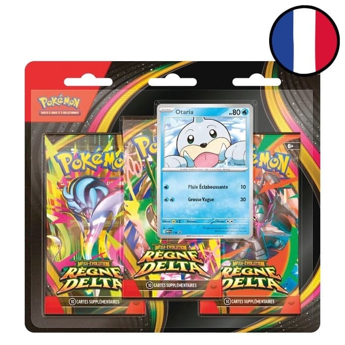 Mega Evolution – Delta Reign [ME06] 3-Pack Blister - Seel - Pokémon FR