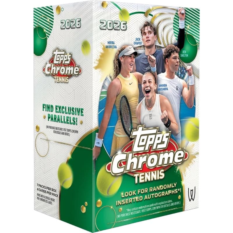 TOPPS - Chrome Tennis 2026 - Value Box