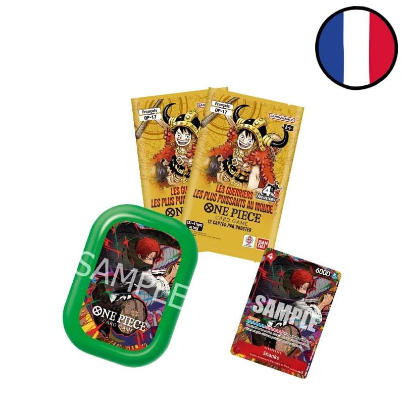 Mini Tin One Piece TCG: Vol. 3 Set [TS-03] – Shanks V2 – FR
