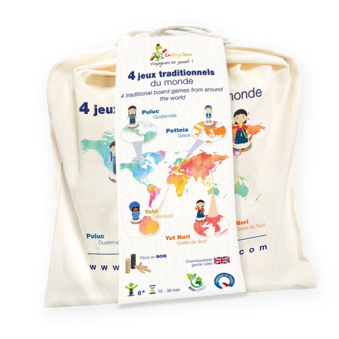 4 jeux traditionnels du monde