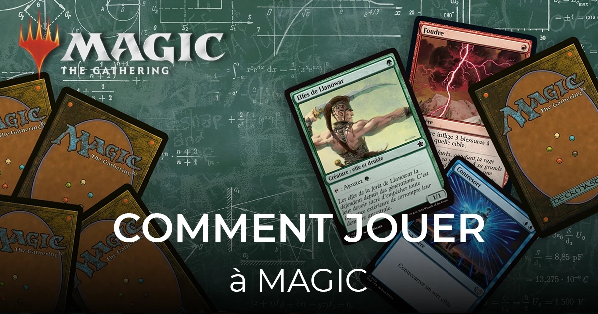 Article comment jouer au jeu de cartes Magic 40-21