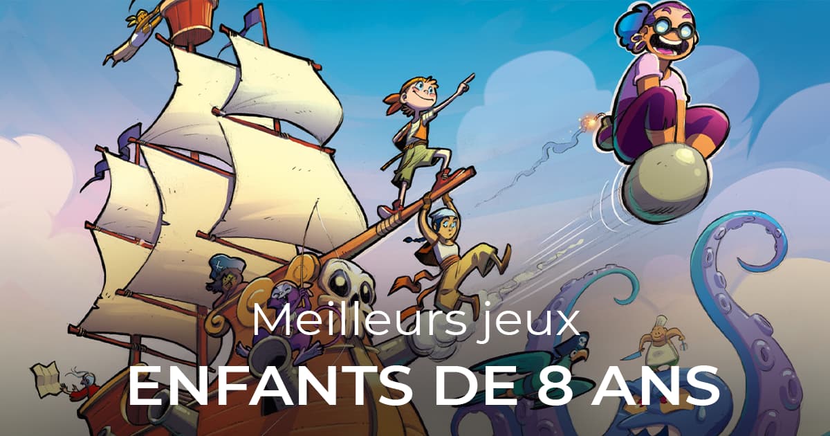 Les 20 meilleurs jeux de société pour enfants de 8 ans