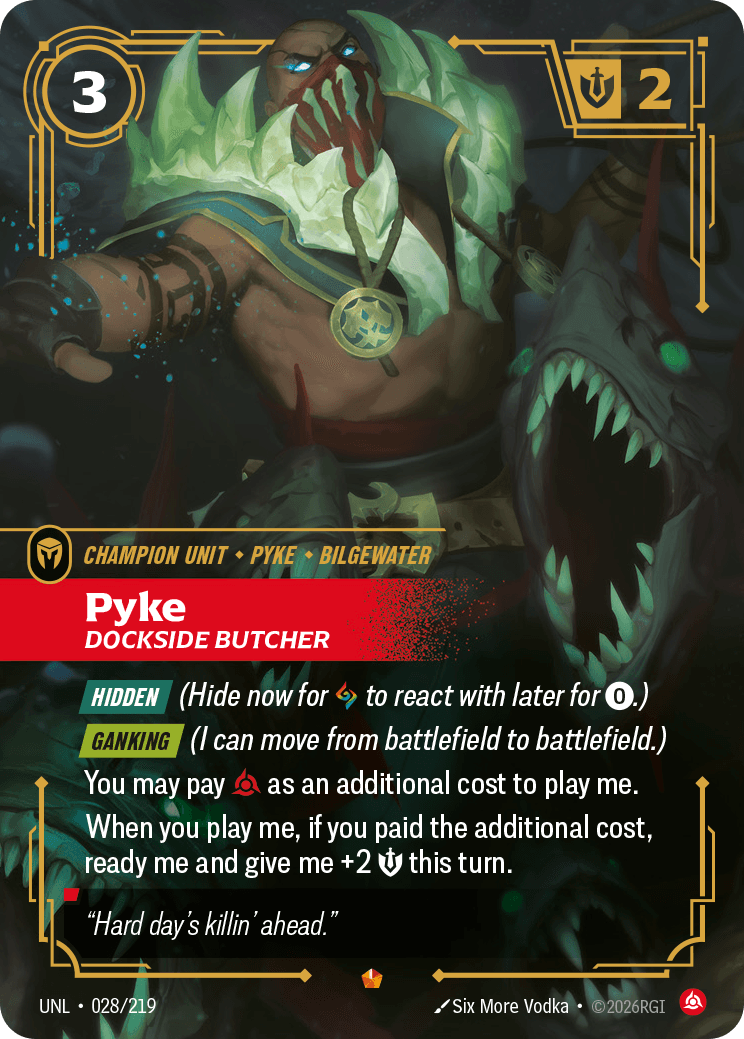 Pyke - Boucher des quais