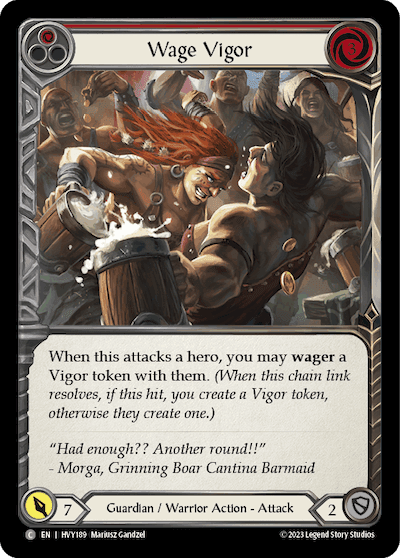 Wage Vigor (Red)