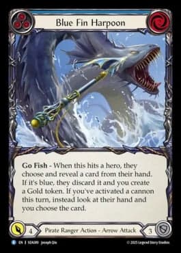 Blue Fin Harpoon (blue)