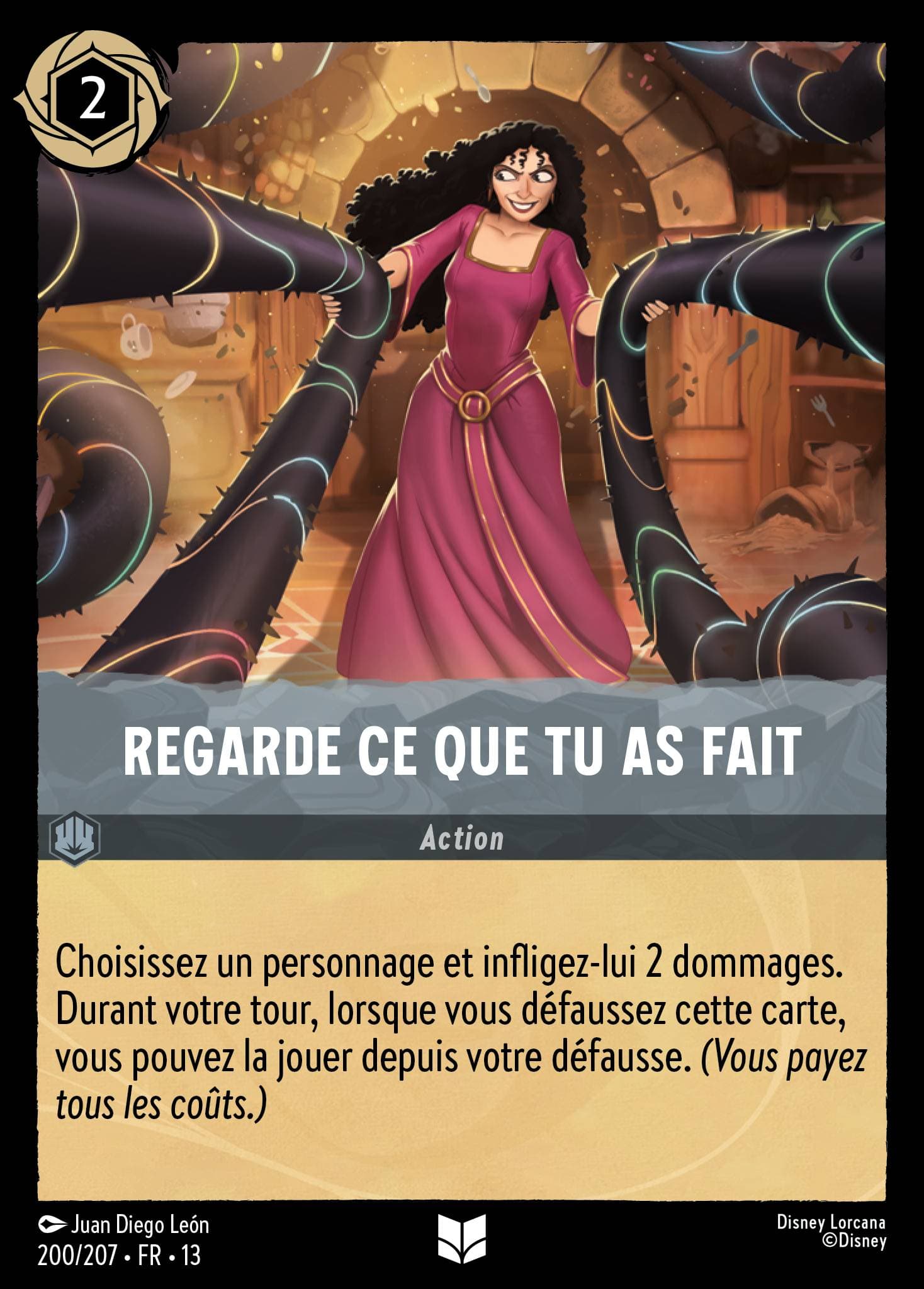 Regarde ce que tu as fait