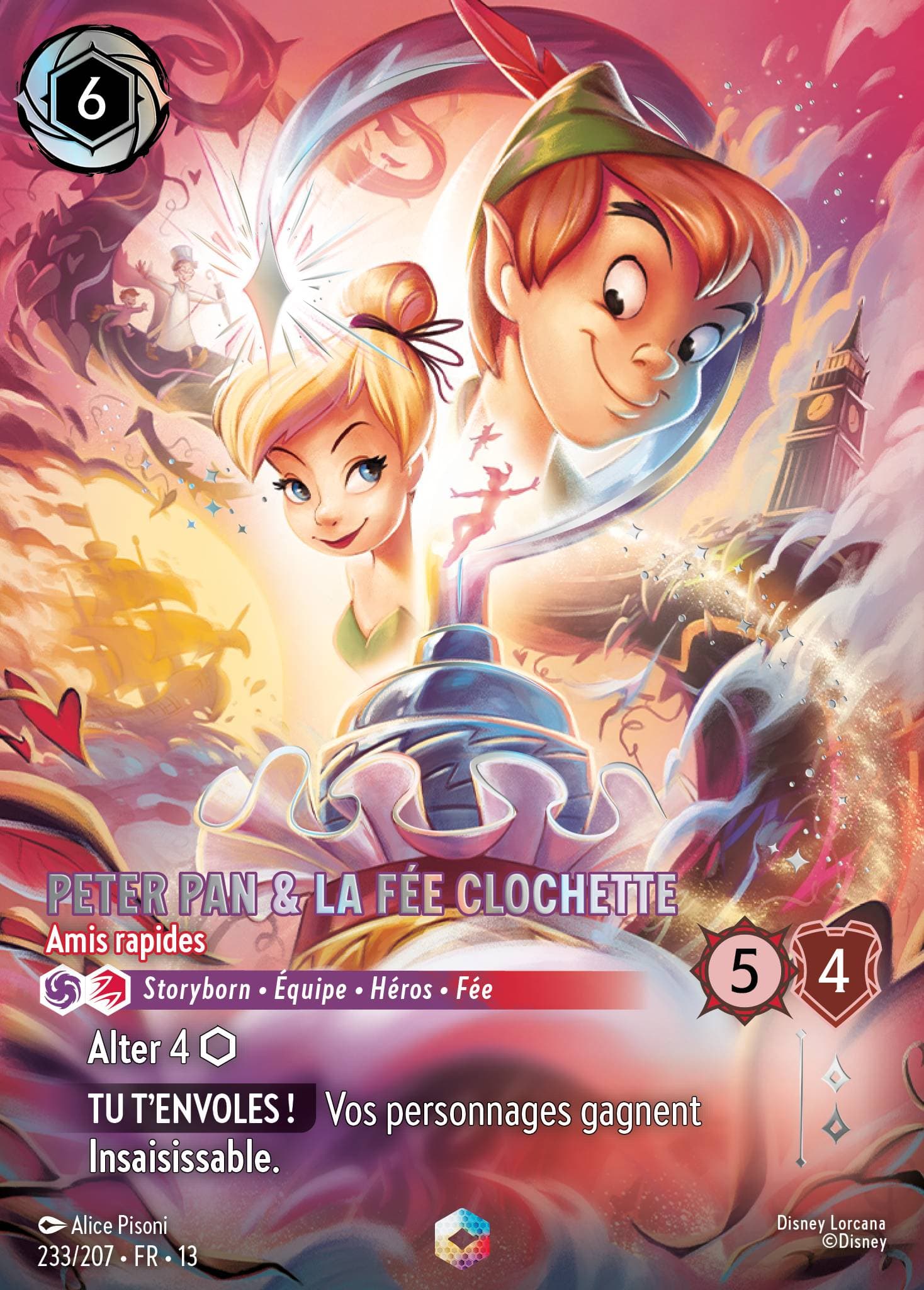 Peter Pan & La Fée Clochette - Amis rapides