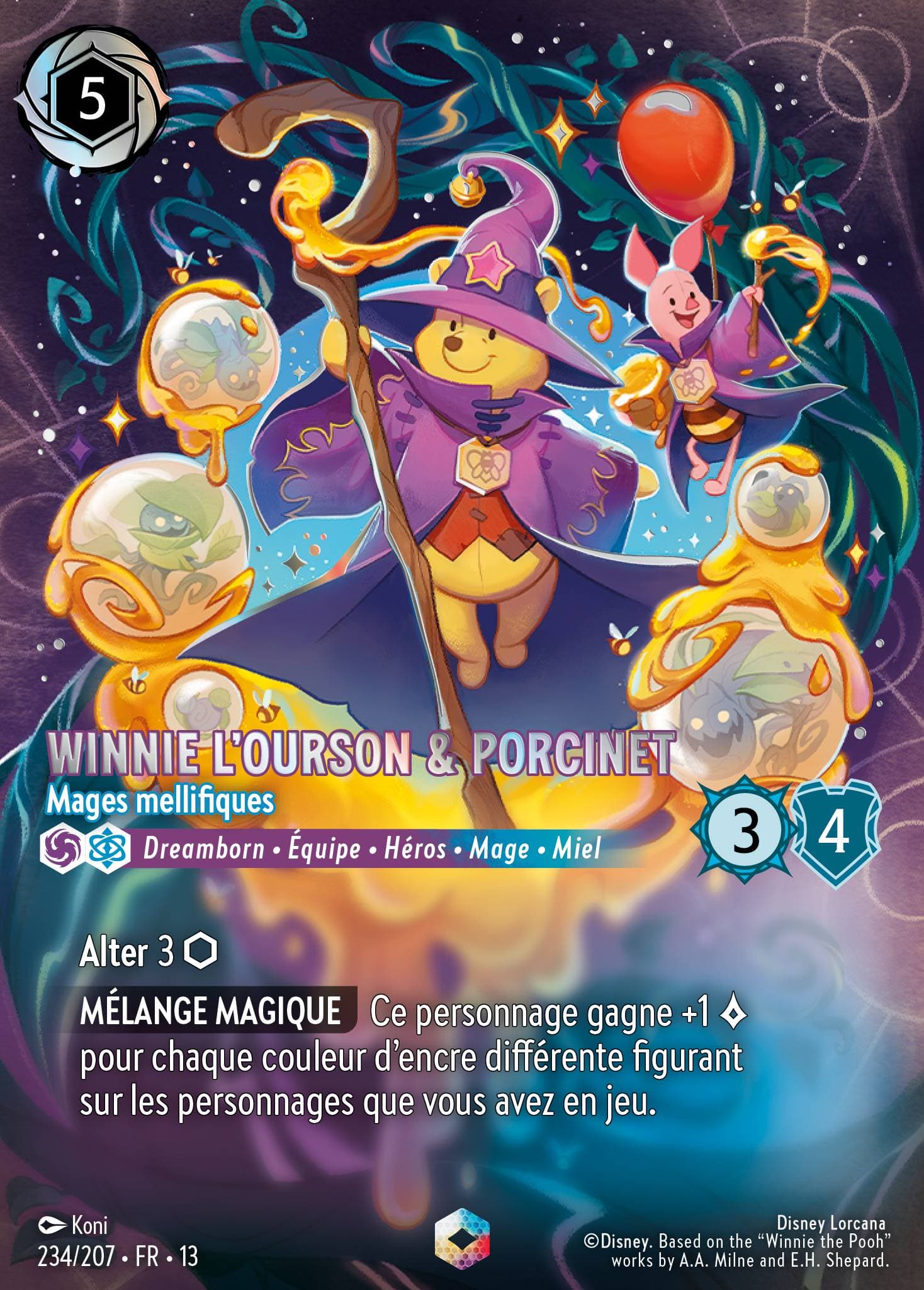 Winnie l'Ourson & Porcinet - Mages mellifiques