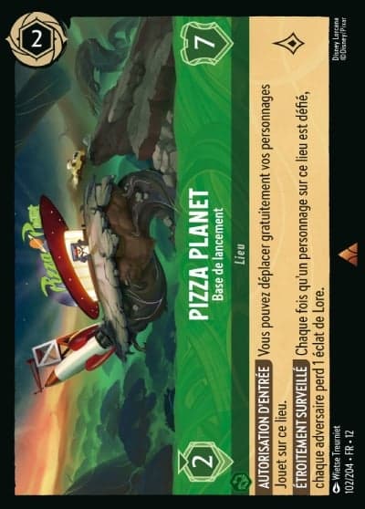 Pizza Planet - Base de lancement