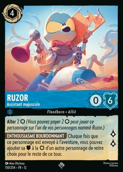 Ruzor - Assistant majuscule