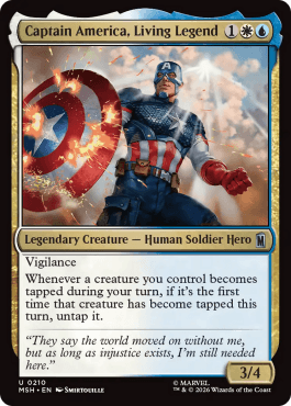 Captain America, légende vivante