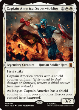Captain America, super-soldat