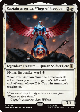 Captain America, ailes de la liberté