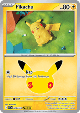 Pikachu (30C 027)