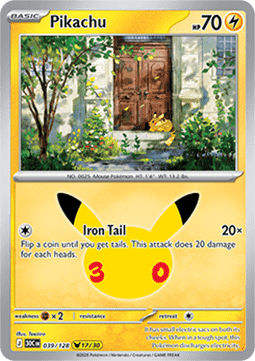 Pikachu (30C 039)