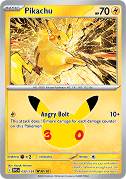 Pikachu (30C 052)