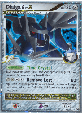 Dialga G lv.X (PL 122)