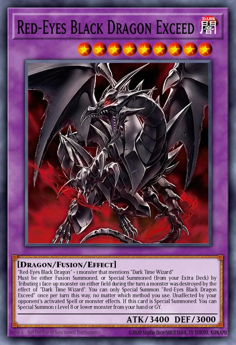 **Red-Eyes Black Dragon Exceed