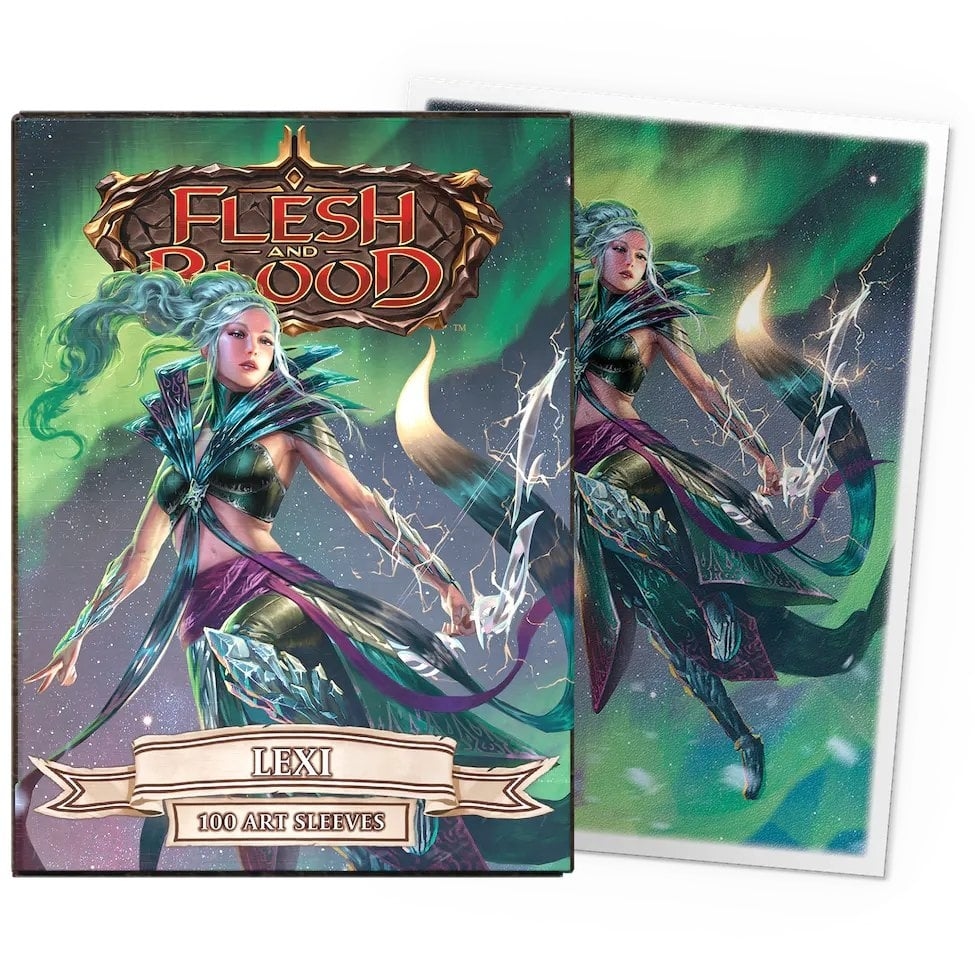 100 Matte Art Sleeves Standard Size Lexi Flesh & Blood - Dragon Shield