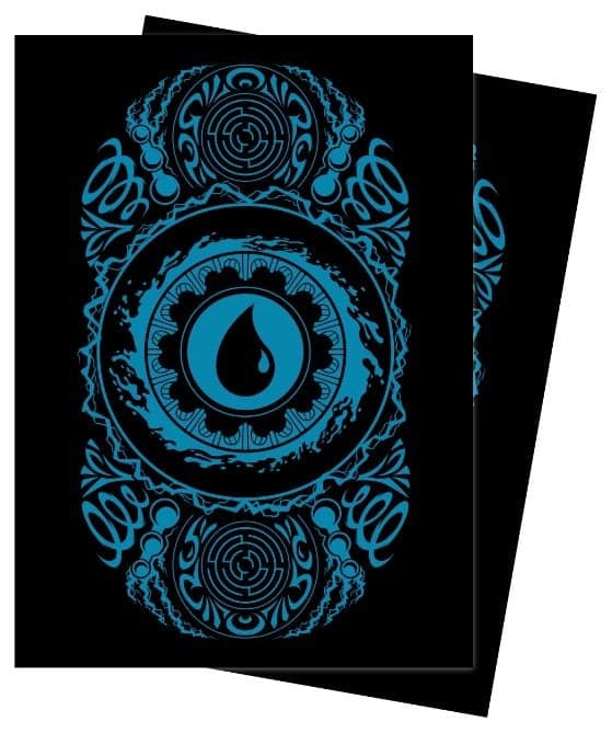 100 Pochettes Mana Symbol 7 Île - Ultra Pro