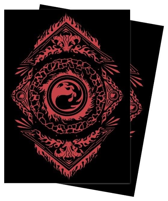 100 Pochettes Mana Symbol 7 Montagne - Ultra Pro