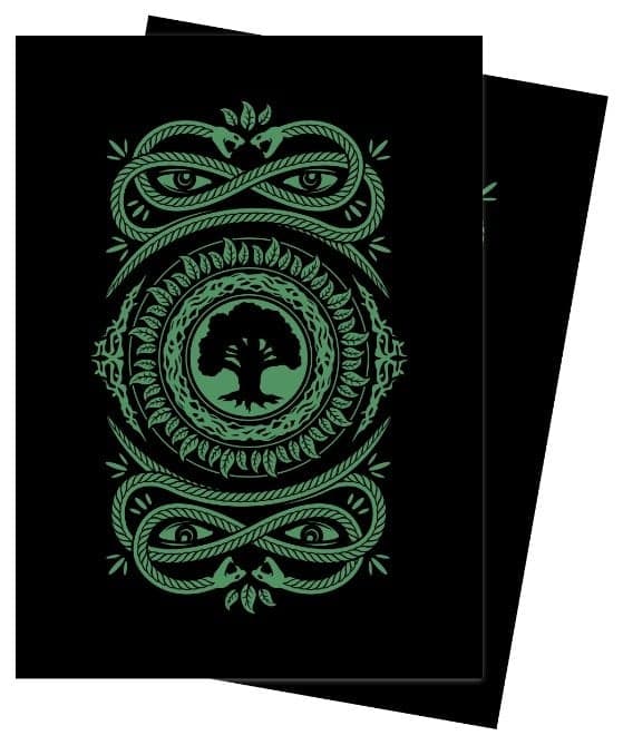 100 Pochettes Mana Symbol 7 Forêt - Ultra Pro