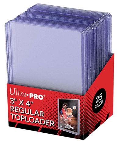 25 Regular Toploaders 35 pt - Ultra Pro