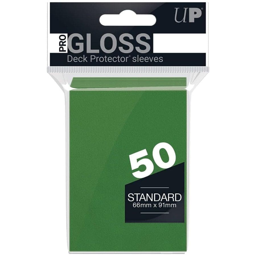 50 pochettes Vertes - Ultra Pro