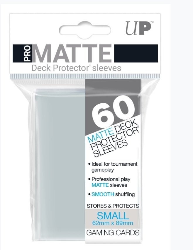 60 Pochettes Pro Matte Format Japonais Transparent - Ultra Pro