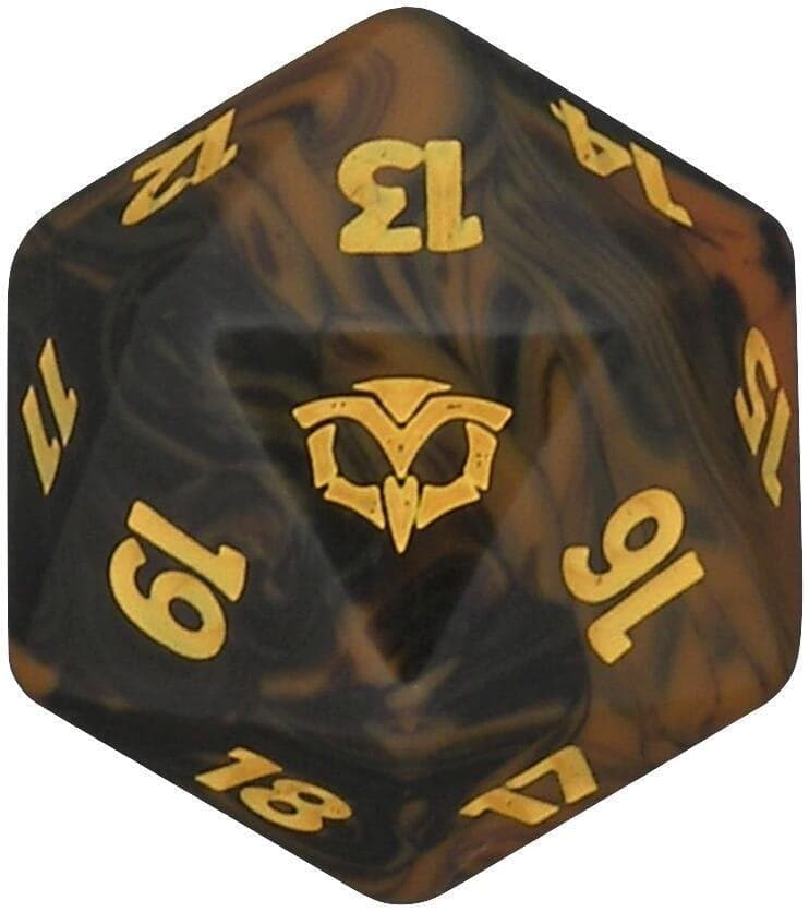 Dé 20 faces spindown Les Secrets de Strixhaven - Magic