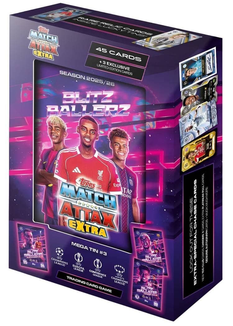 Topps UCC Match Attax Extra 2026 - Blitzballers Mega Tin -Topps