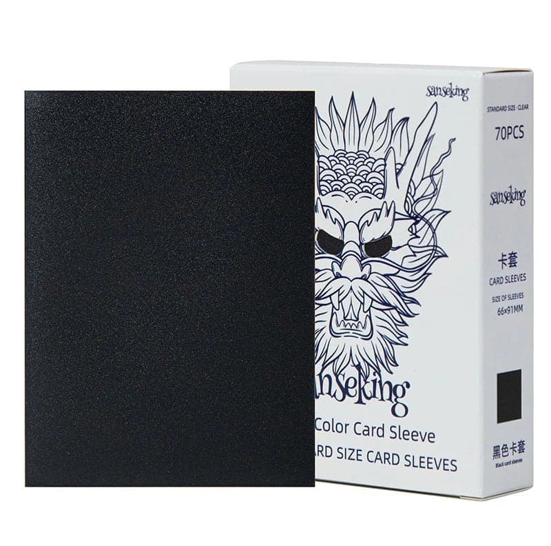 70 pochettes de taille Standard - Noir - Sanseking