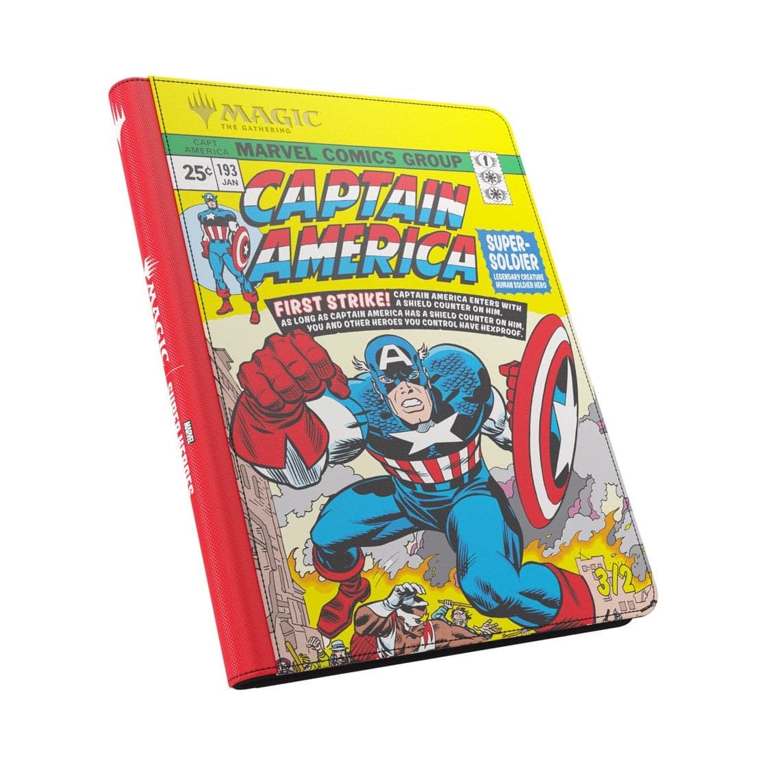 Album 18-Pocket Zip-Up Side-loading Marvel Super Heroes - Captain America / Black Panther - Gamegenic