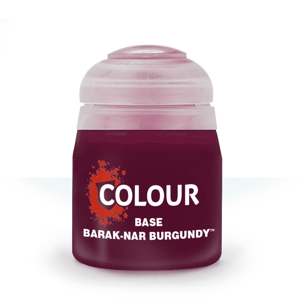 Pot of Base Barak-Nar Burgundy paint 12ml 21-49 - Citadel