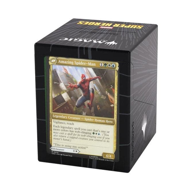 Bastion 100+ XL Marvel Super Heroes - Comic Burst Black - Gamegenic