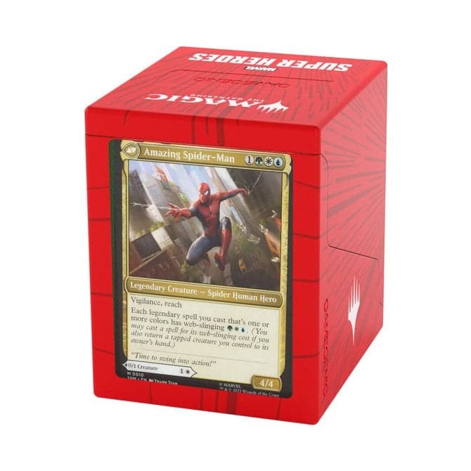Bastion 100+ XL Marvel Super Heroes - Comic Burst Red - Gamegenic