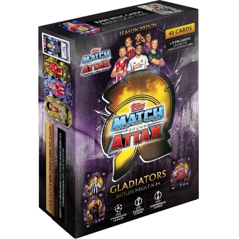 Match Attax 2025/26 Mega Tin - Gladiators Battlers -Topps