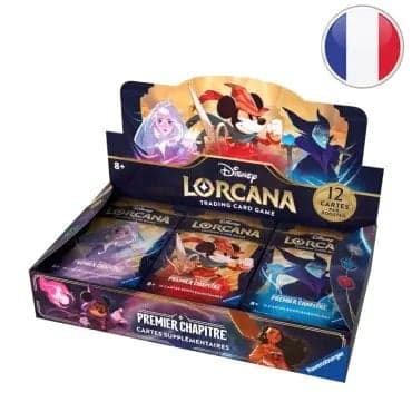Display de 24 boosters Premier Chapitre - Disney Lorcana - réimpression - FR