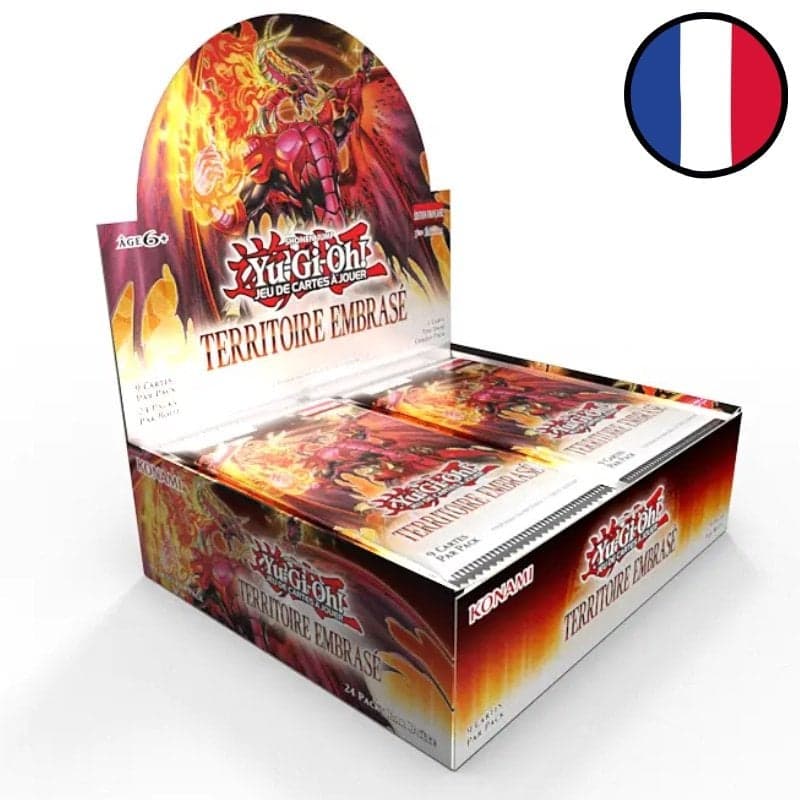 Boite de 24 Boosters Territoire Embrasé - Yu-Gi-Oh! FR
