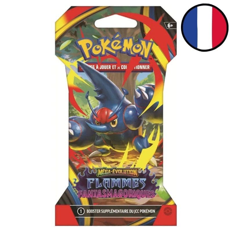 Booster Blister Méga-Évolution – Flammes Fantasmagoriques - Pokémon FR
