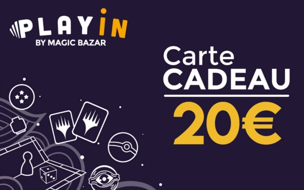 Carte Cadeau Physique - 20 €