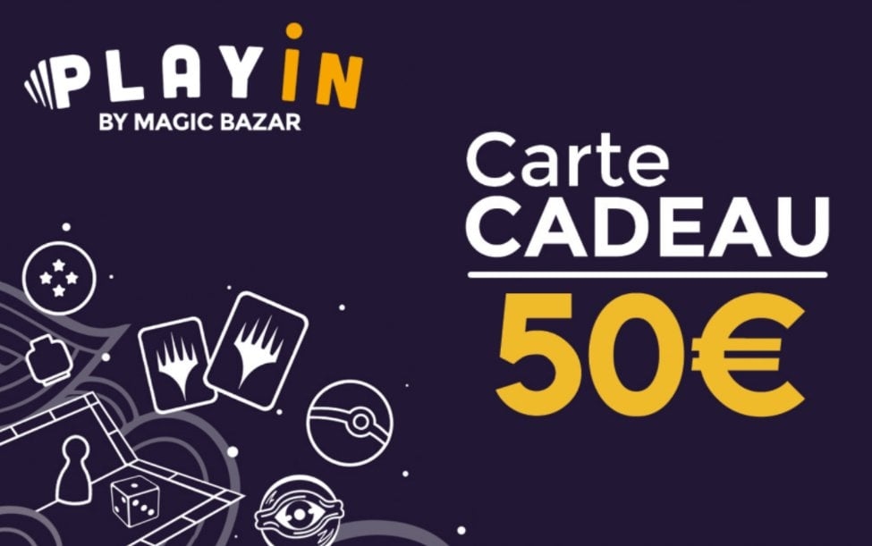 Carte Cadeau Physique - 50 €
