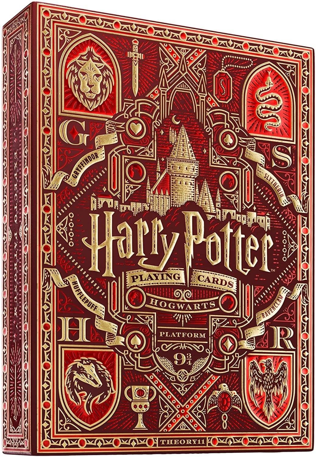 Jeu de 54 Cartes Harry Potter Rouge Gryffondor - Theory11