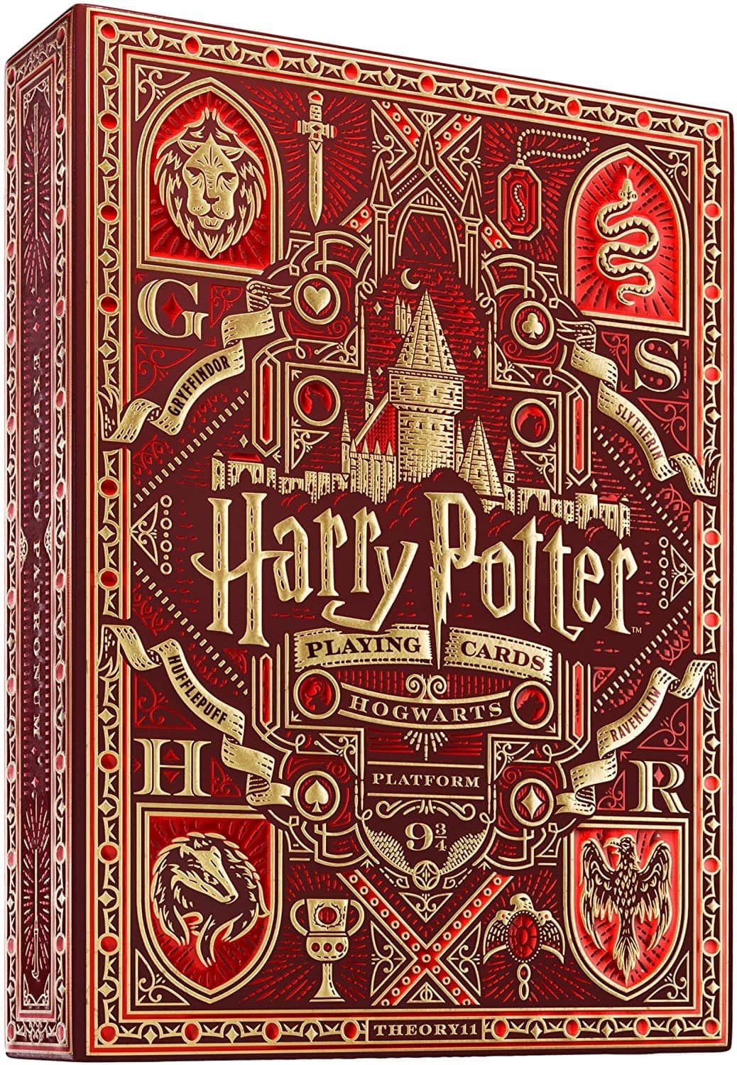 Theory11 - 54 Playing Cards Harry Potter Red Gryffindor